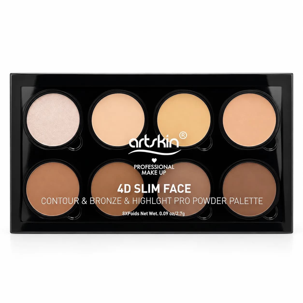 پالت آرایشی چندکاره کانتور، کانسیلر و هایلایتر پودری آرت اسکین Art Skin
