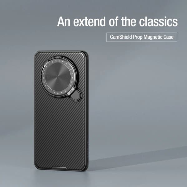 قاب ضد ضربه مگنتی کمرا استند Huawei Mate 70 Pro مارک نیلکین مدل Camshield Prop Magnetic — تصویر ۳
