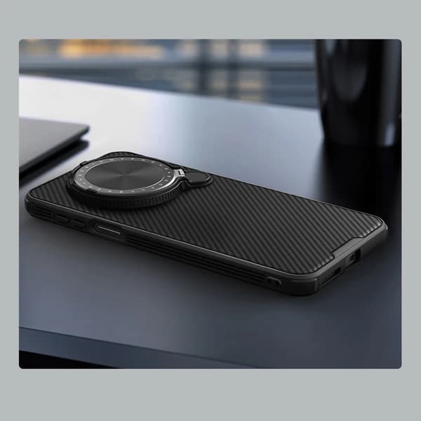 قاب ضد ضربه مگنتی کمرا استند Huawei Mate 70 Pro مارک نیلکین مدل Camshield Prop Magnetic — تصویر ۴