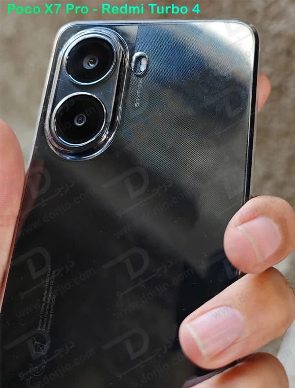 قاب شفاف تمام کریستالی Xiaomi Poco X7 Pro مارک LEXOM — تصویر ۲