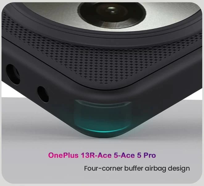 قاب ضد ضربه OnePlus Ace 5 مارک نیلکین مدل Super Frosted Shield Pro — تصویر ۸
