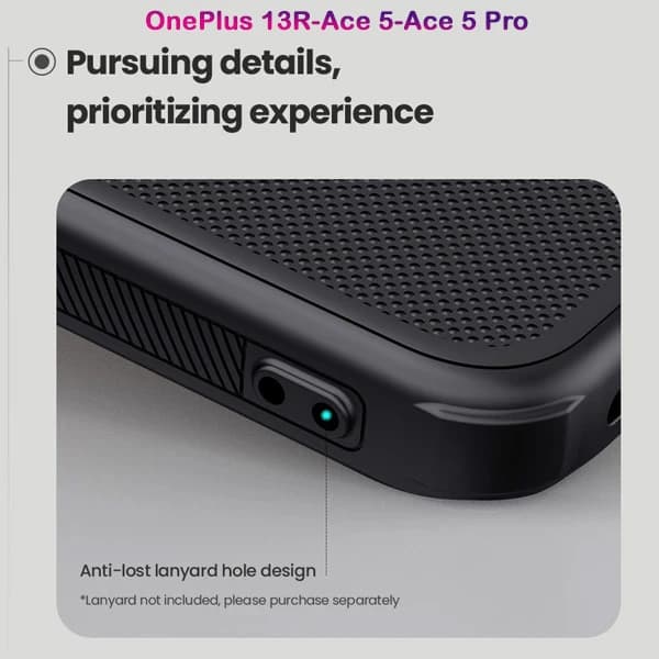 قاب ضد ضربه OnePlus Ace 5 Pro مارک نیلکین مدل Super Frosted Shield Pro — تصویر ۳