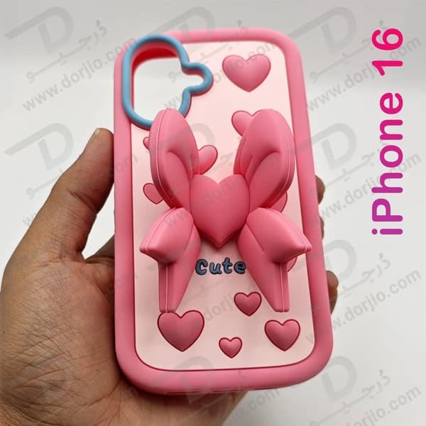 قاب سیلیکونی طرح دار برجسته iPhone 16 سری STiTCH — تصویر ۷