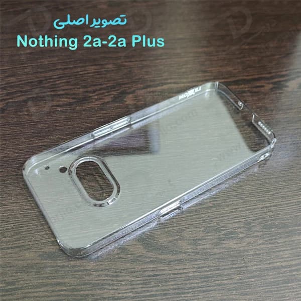 قاب شفاف تمام کریستالی Nothing Phone 2a Plus مارک LEXOM — تصویر ۷