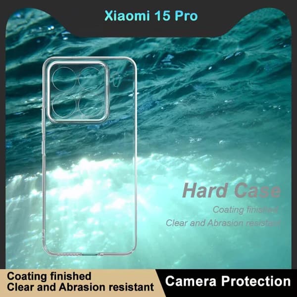قاب شفاف تمام کریستالی Xiaomi 15 Pro مارک LEXOM — تصویر ۲