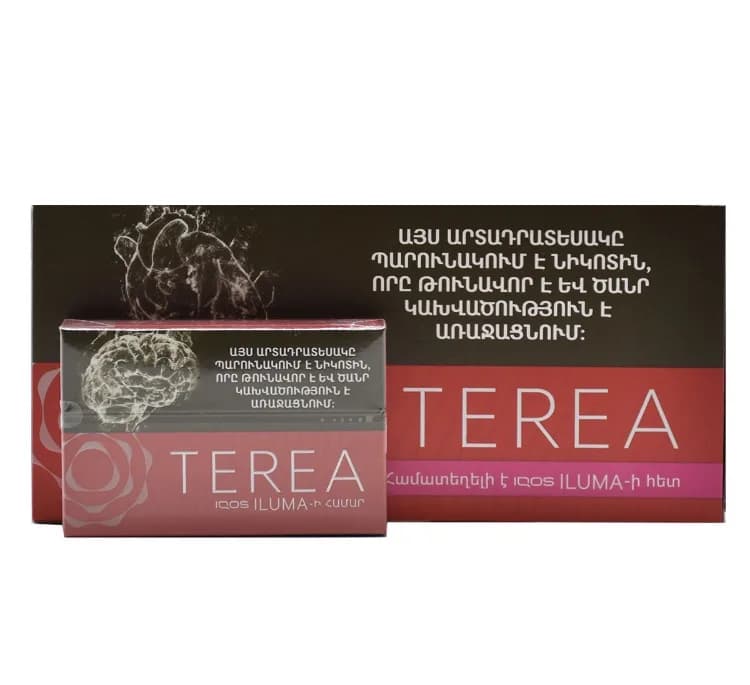 سیگار الکترونیکی ترا مدل آیکاس Sienna ارمنی طعم کلاسیک و سنگین بسته 20 عددی