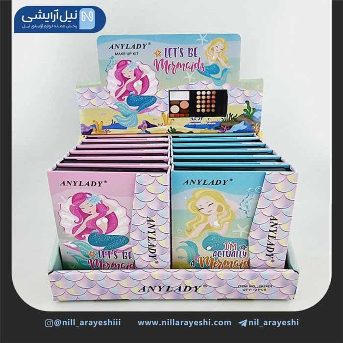 سایه کیفی آنی لیدی طرح پری دریایی کد 8624di
