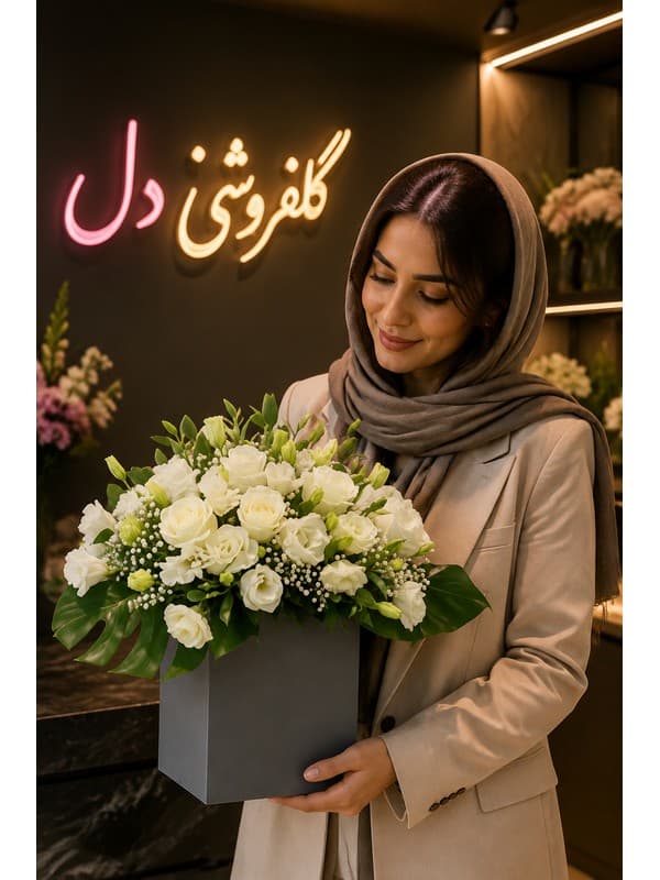 سبد گل دفاع پایان نامه دکتری برای تبریک موفقیت علمی