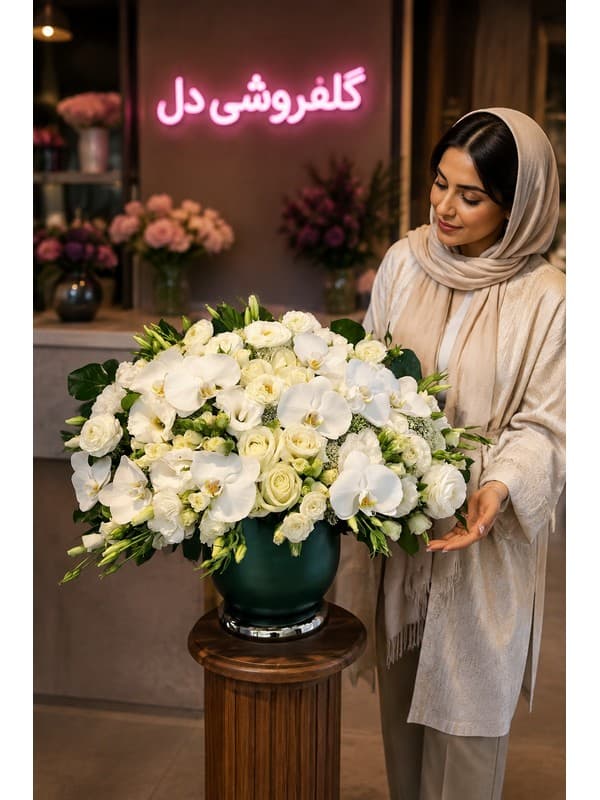 سبد گل تبریک ترفیع شغلی سبد گل برای ارتقای شغلی