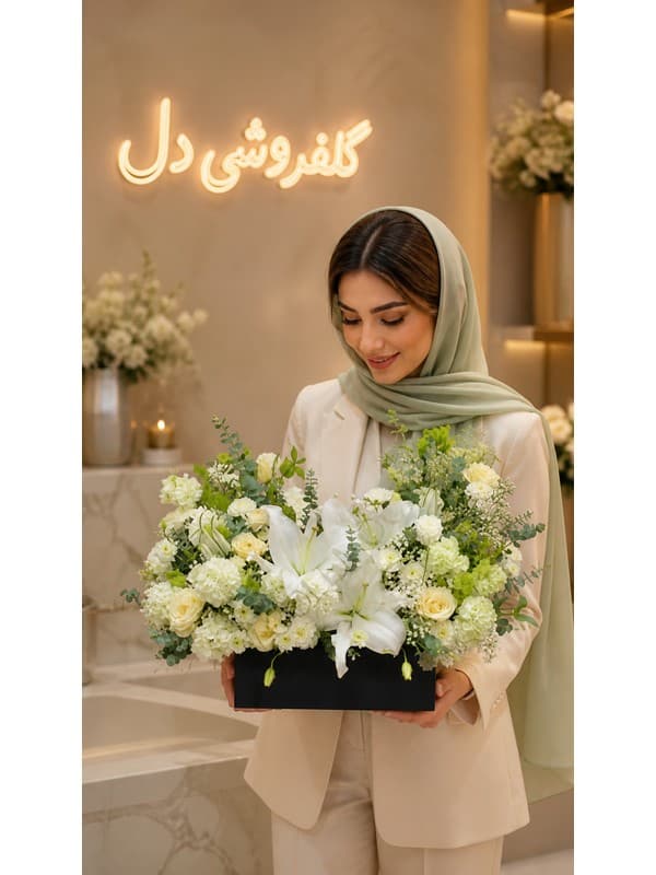 سبد گل تبریک مدیر جدید | هدیه رسمی برای انتصاب مدیر