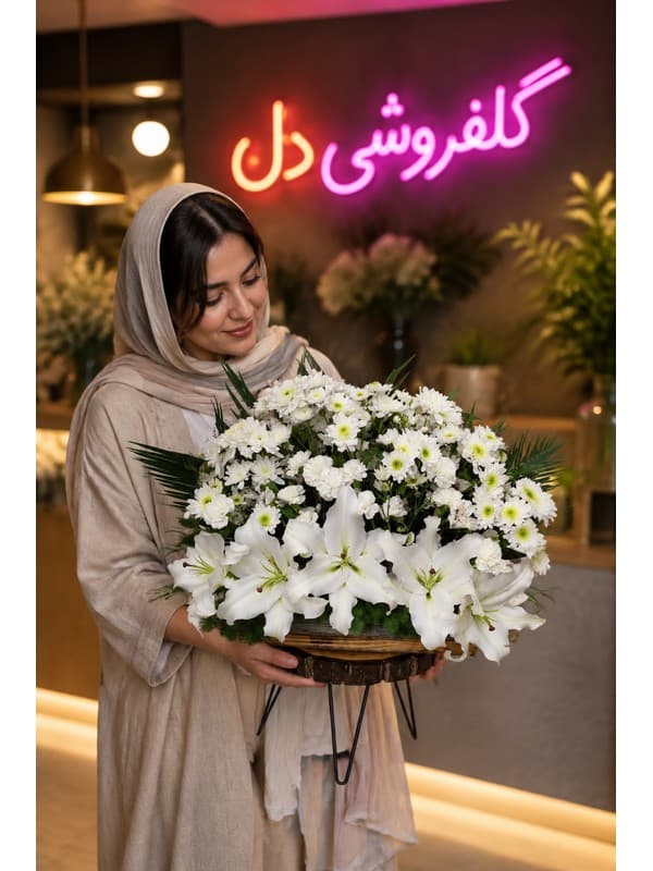 سبد گل تبریک مهندس؛ هدیه رسمی برای تبریک موفقیت و جایگاه حرفهای