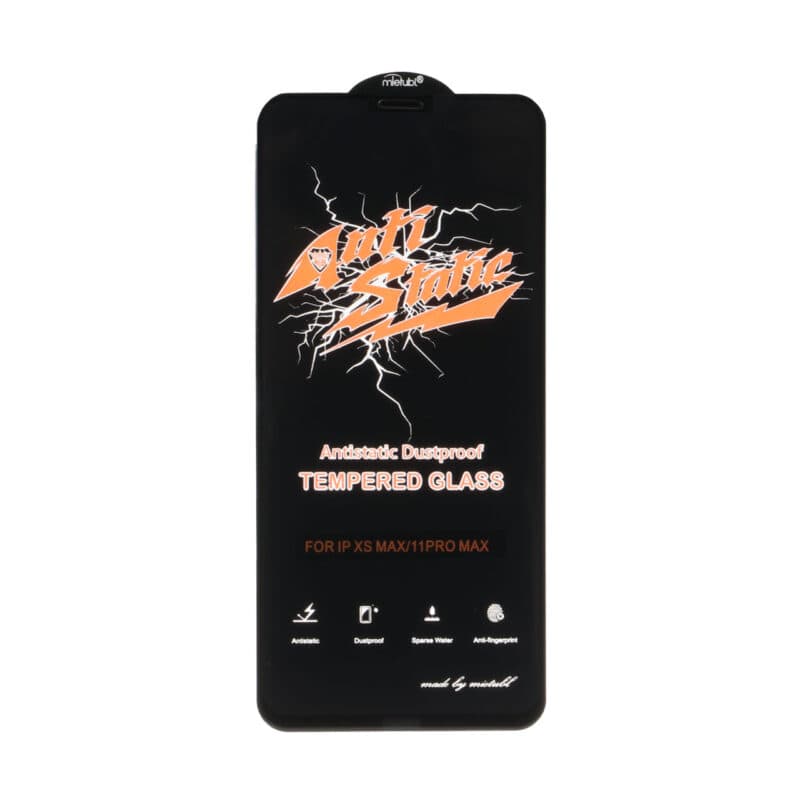 گلس گوشی آیفون شیشه ای Mietubl آنتی استاتیک Full Cover Anti Static اورجینال برای iPhone 11 Pro Max