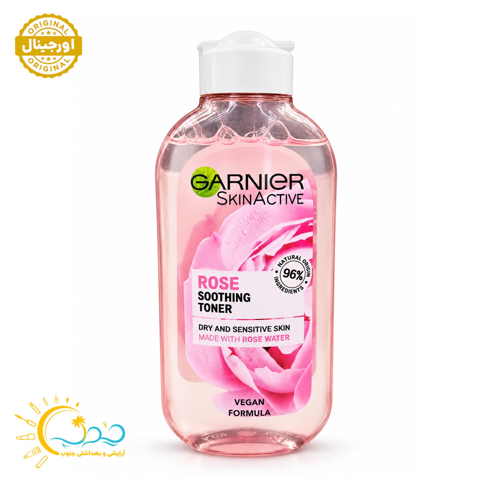 تونر گل رز گارنیه 200ml