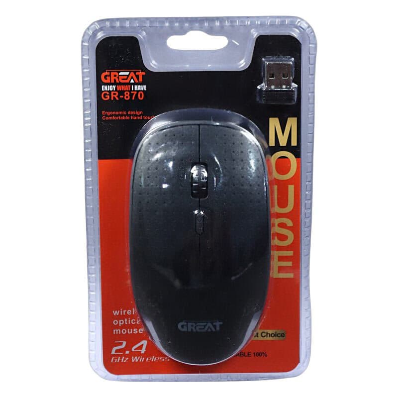موس بی سیم گریت مدل Great GR-870