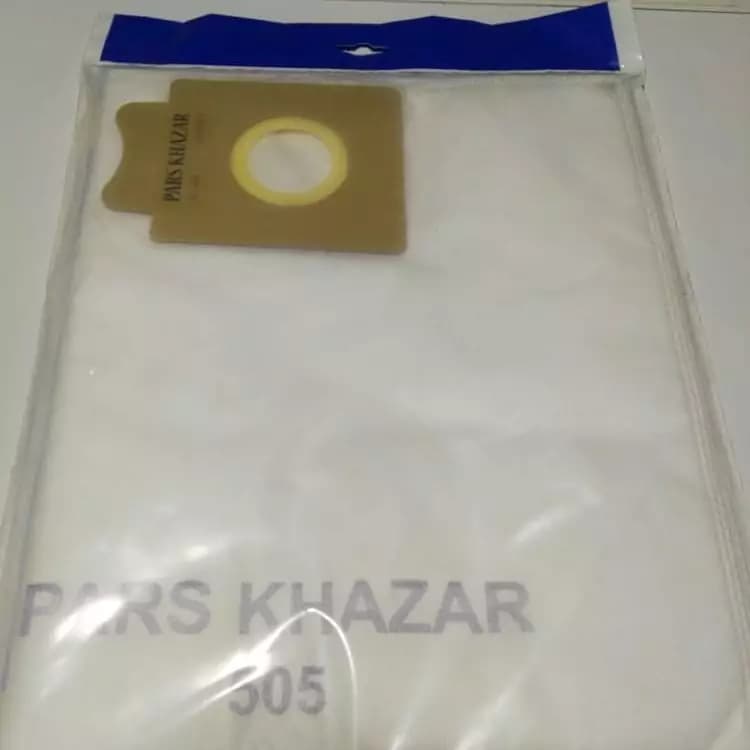 کیسه یکبارمصرف میکروفیلتری جاروبرقی پارس خزر 505 بسته 4تایی