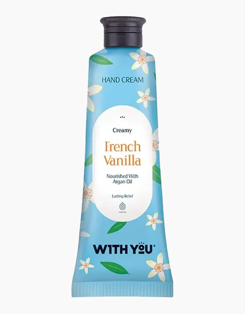 کرم دست ویت یو WITH YOU مدل FRENCH VANILLA | حجم 50 میل