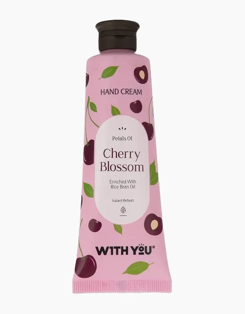 کرم دست ویت یو WITH YOU مدل CHERRY BLOSSOM | حجم 50 میل