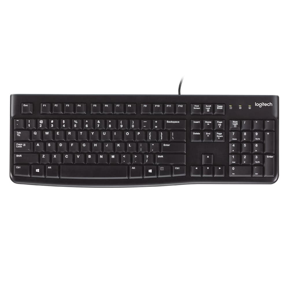 کیبورد باسیم لاجیتک مدل Logitech K120 Keyboard