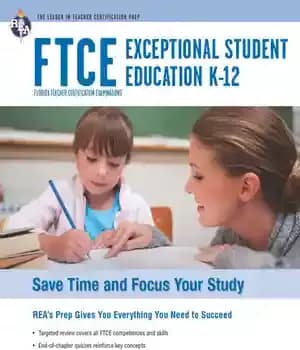 دانلود کتاب FTCE Exceptional Student Education K-12 Book + Online