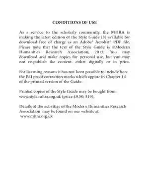 دانلود کتاب MHRA Style Guide: A Handbook for Authors and Editors – MHRA