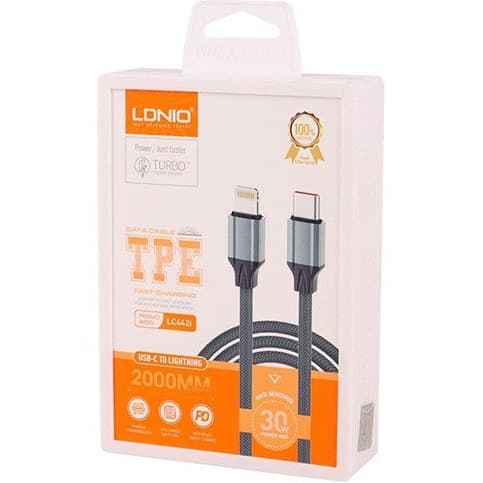کابل شارژ LDNIO lightning مدل LC441I