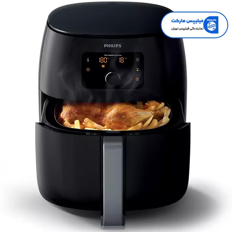 سرخ کن بدون روغن فیلیپس مدل HD۹۶۵۰ ظرفیت 7.3 لیتر — تصویر ۶