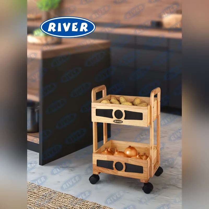 استند سیب زمینی و پیاز 2 طبقه ریور River مدل 3916