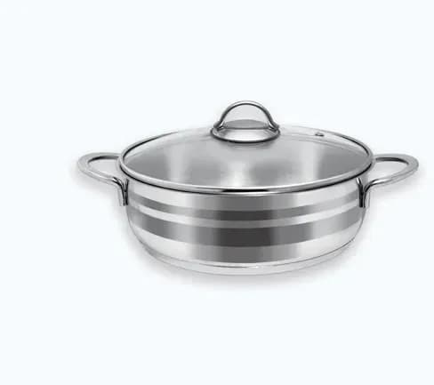 تابه استیل فورته forte مدل ترک سایز 32