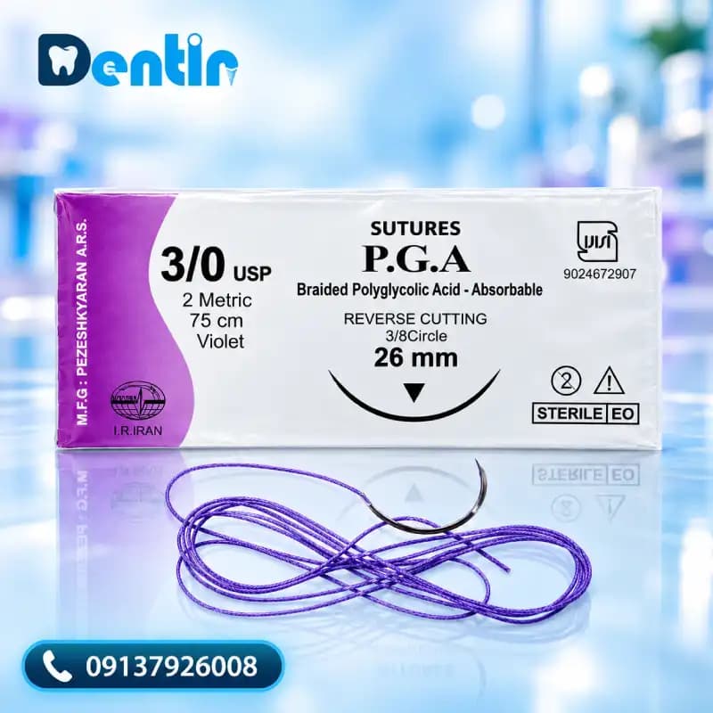 نخ بخیه قابل جذب سوچرز Sutures P.G.A