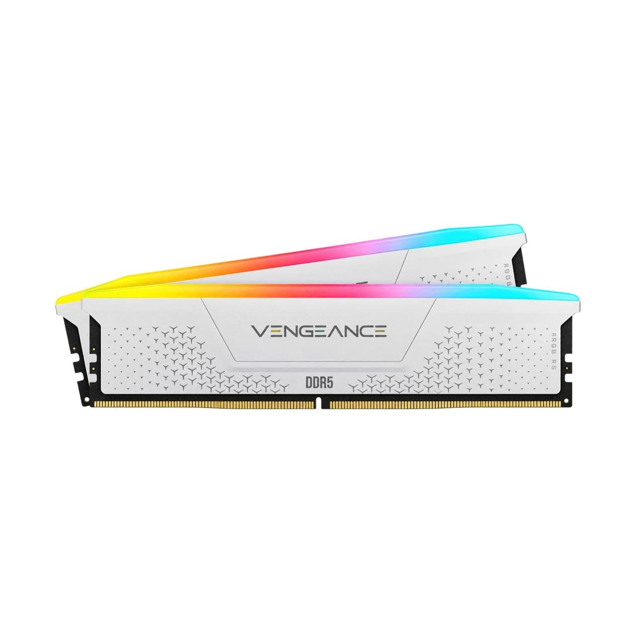 Corsair Vengeance RGB RS DDR5 32GB Dual 5200MHz CL40 – ‌White
