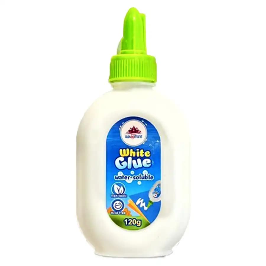 چسب مایع اسکول فنس مدل WHITE GLUE حجم 120 گرم
