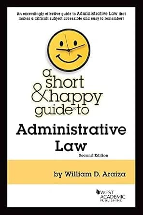 و دانلود نسخه کامل کتاب زبان اصلی A Short & Happy Guide to Administrative Law (Short & Happy Guides) PDF | دانلود کتاب خارجی