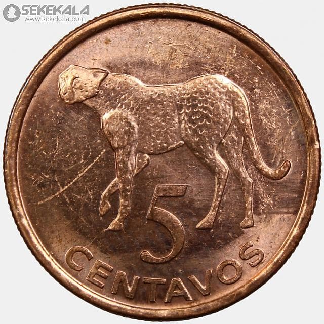 سکه 5 سنتاوو موزامبیک 2006