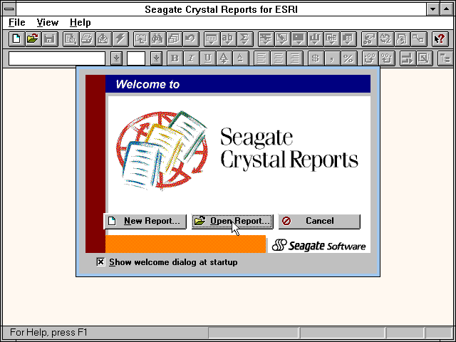 نرم افزار ویندوز Seagate Crystal Reports 9.0 Professional Edition