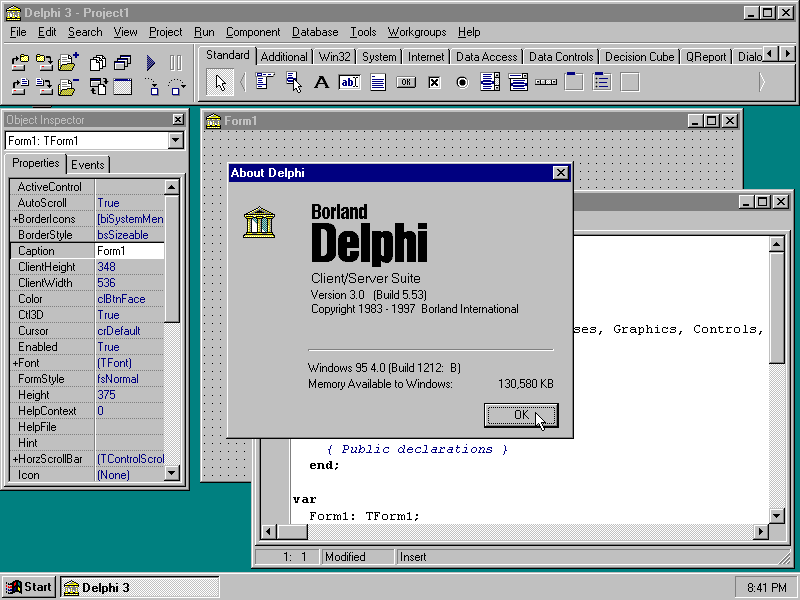 نرم افزار ویندوز Borland Delphi 2005 Architect Edition