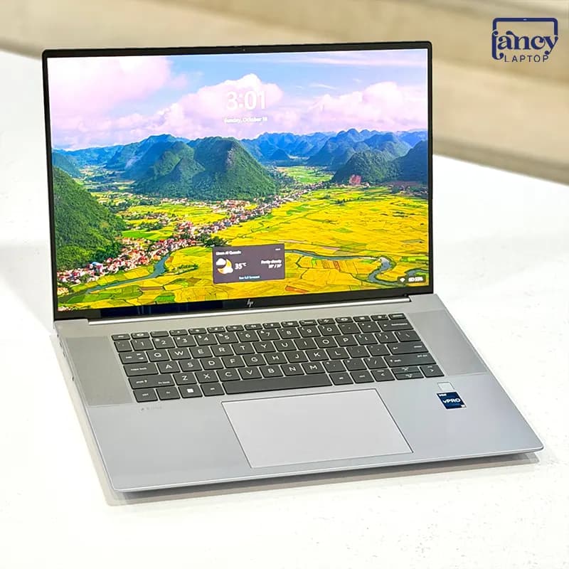لپ تاپ استوک 16 اینچی اچ پی ZBook Studio G10 Core i9-13900H 16GB DDR5 1TB NVMe SSD NVIDIA GeForce RTX A1000 6GB GDDR6 4K OLED Touch — تصویر ۷