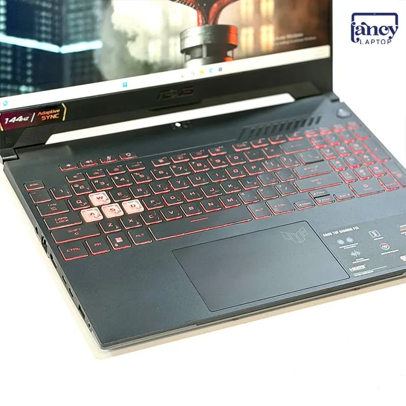 لپ تاپ اپن باکس 15.6 اینچی ایسوس TUF Gaming FX507ZE Core i7-12700H 16GB DDR5 512GB NVMe SSD NVIDIA GeForce RTX 3050 Ti 4GB GDDR6 144Hz — تصویر ۸