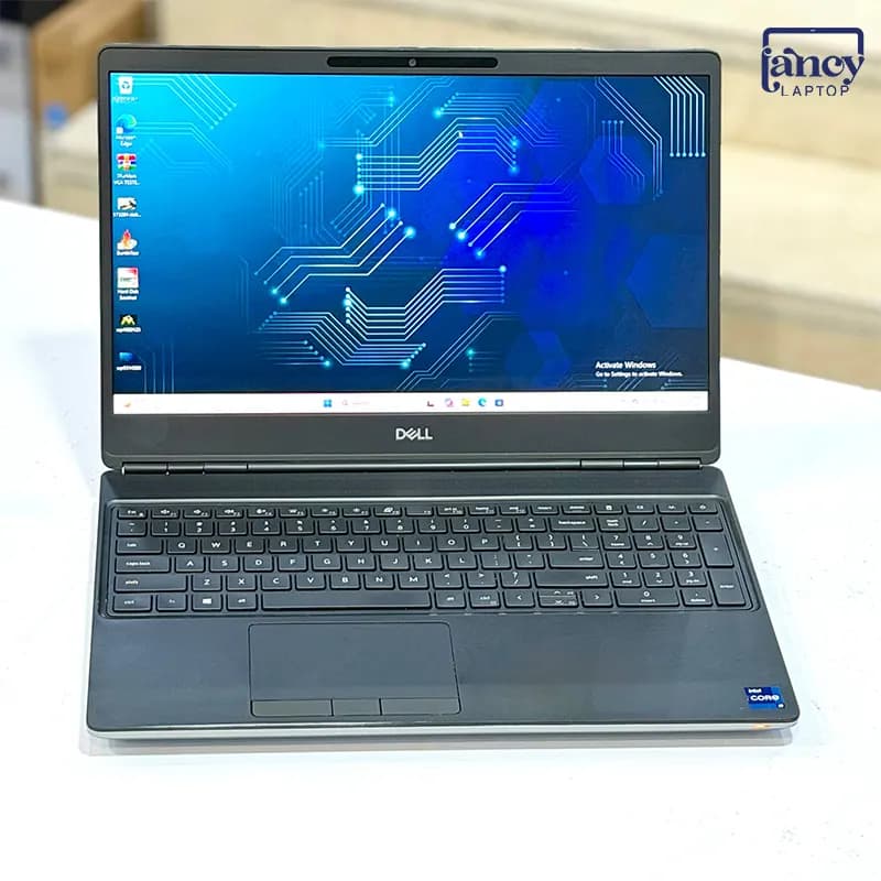 لپ تاپ استوک 15.6 اینچی دل Precision 7560 Core i9-11950H 16GB DDR4 512GB NVMe SSD NVIDIA RTX A3000 6GB GDDR6 — تصویر ۳