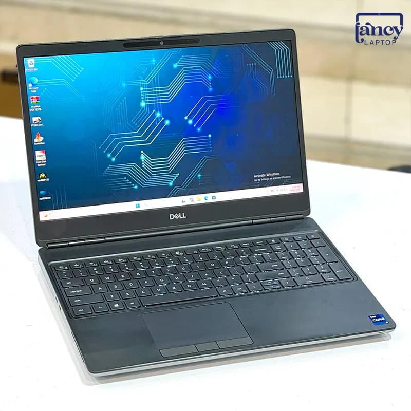 لپ تاپ استوک 15.6 اینچی دل Precision 7560 Core i9-11950H 16GB DDR4 512GB NVMe SSD NVIDIA RTX A3000 6GB GDDR6 — تصویر ۶