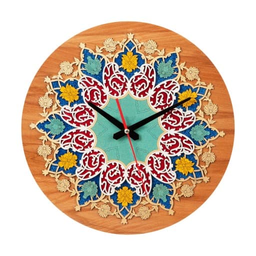 ساعت دیواری چوبی مدل سیپانکس (قطر 35 cm) | ساعت شیک | هدیه تولد | جهیزیه عروس | کادویی | روز زن | روز مادر | ساعت دیواری بزرگ | ساعت بزرگ دیواری | ساعت لاکچری | clock | ساعت کلاسیک | کلکسیونی | عتیقه