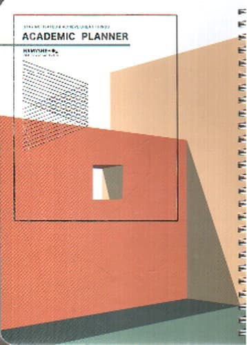 دفتر یادداشت برنامه ریزی پلنر آکادمیک (academic planner)