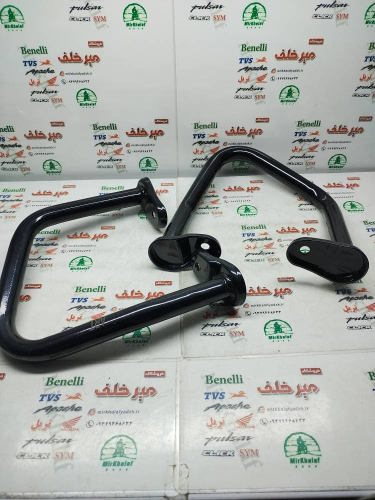 گارد (میله محافظ بدنه) موتور پالس 180 220 ug4 بدون هندل (جفتی)