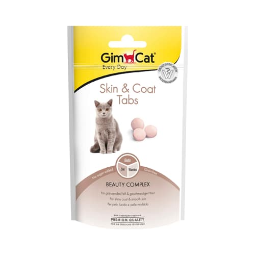 قرص تقویت پوست و موی جیم کت Gim Cat وزن 40 گرم