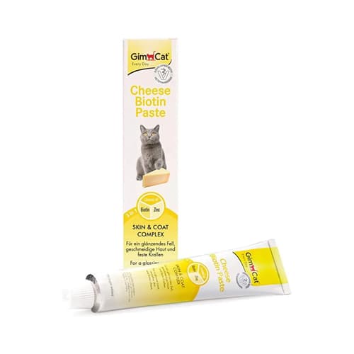 خمیر بیوتین گربه جیم کت پنیر Gim Cat Biotin وزن 50 گرم