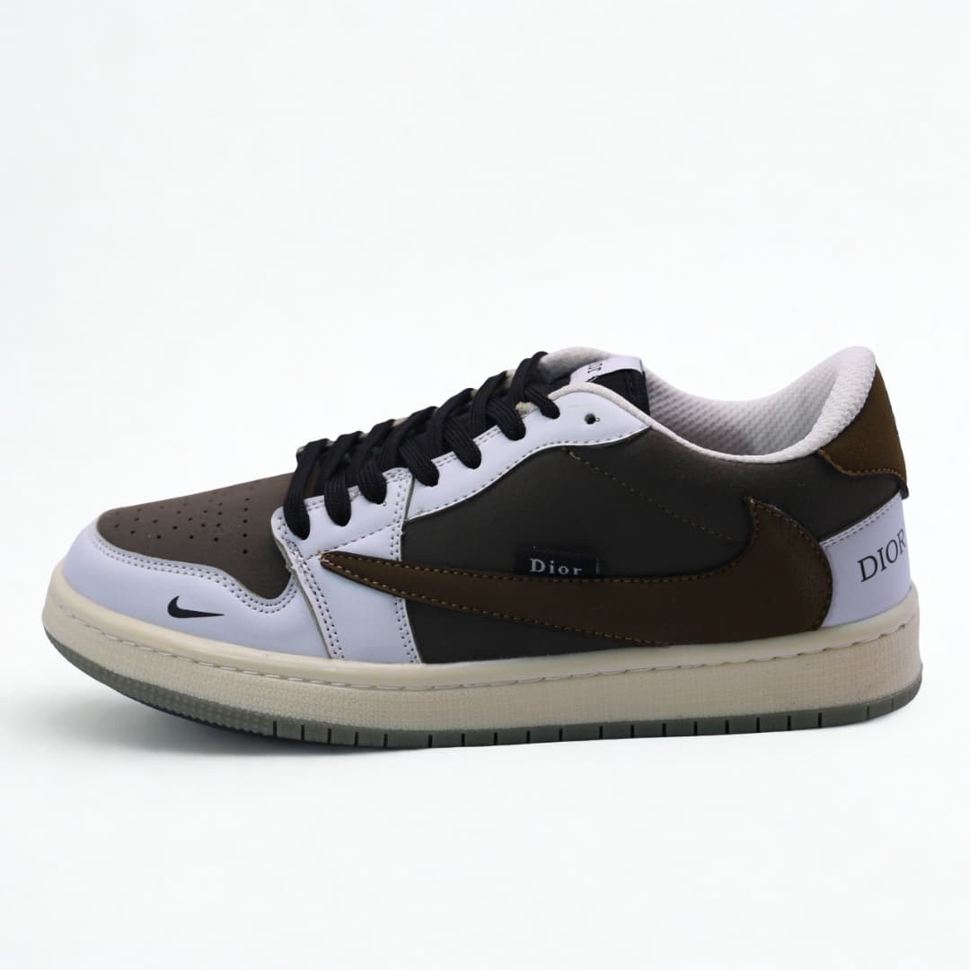 کتونی مردانه نایک ایر جردن 1 لو تراویس اسکات دیور ریورس | Travis Scott x Air Jordan 1 Low Dior Reverse