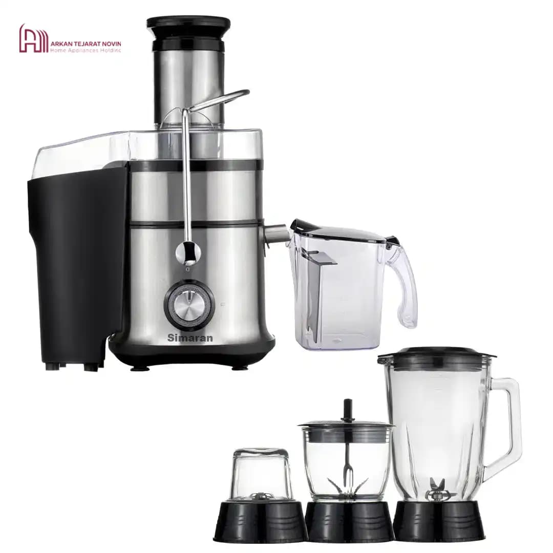 آبمیوه‌گیری ۴ کاره سیماران مدل SJE-810