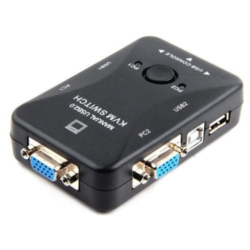 سوئیچ دو پورت KVM مدل FJ-2UK