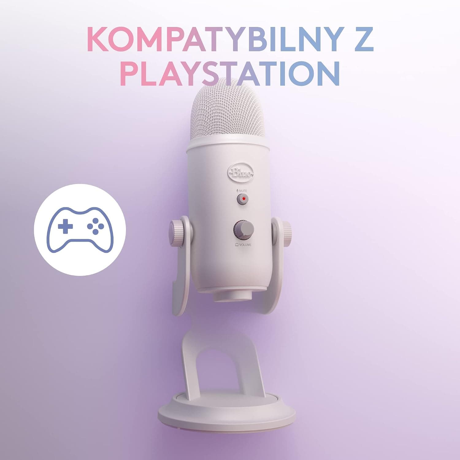 میکروفون Logitech Blue Yeti White — تصویر ۴