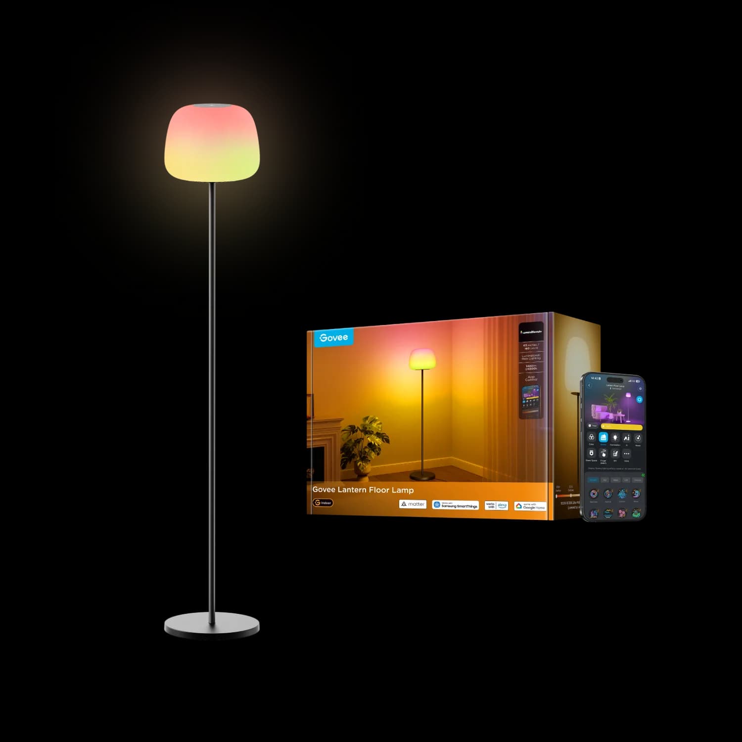 چراغ هوشمند Govee Lantern Floor Lamp S