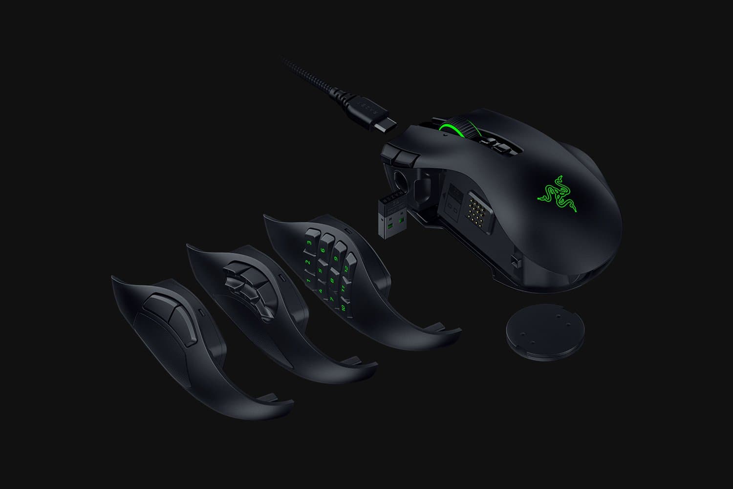 موس بی سیم گیمینگ ریزر Razer Naga V3 Pro